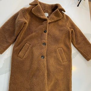 ASOS Long Sherpa Coat